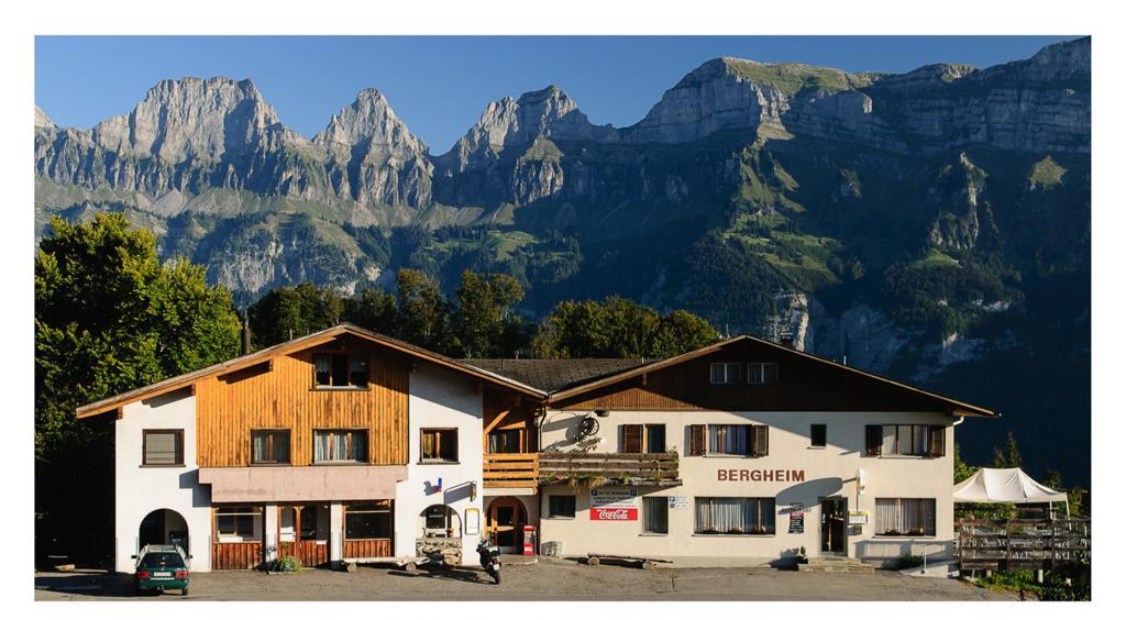 Hotel Restaurant Bergheim Flumserberg Exterior foto